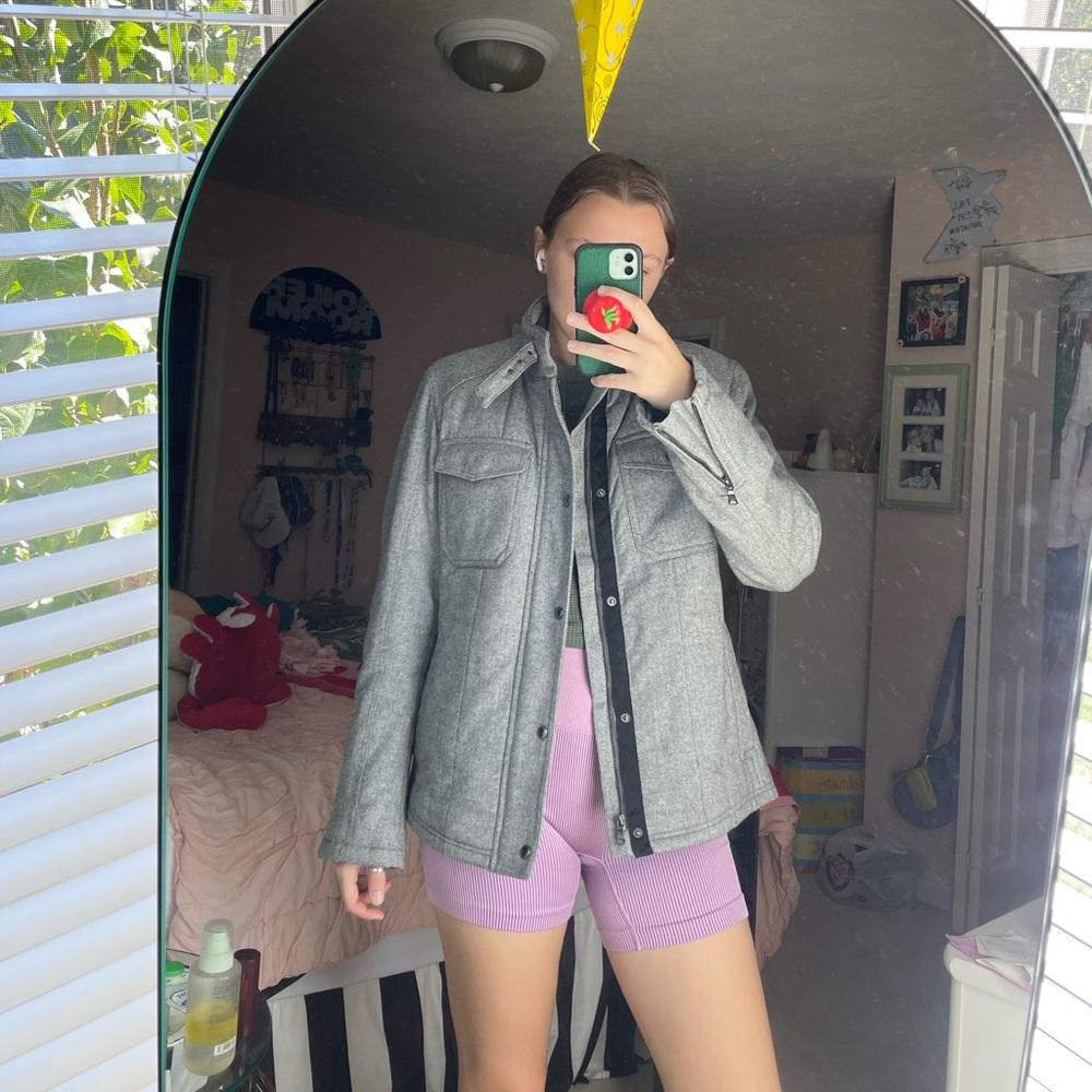 Banana Republic Heather Grey Jacket
